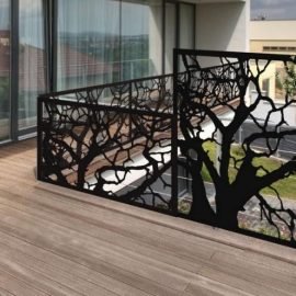 Panouri pentru balustrade din MDF